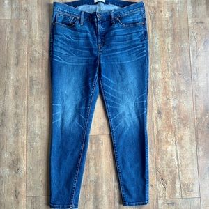 Madewell 9” High Rise Skinny Jeans Plus Size 34